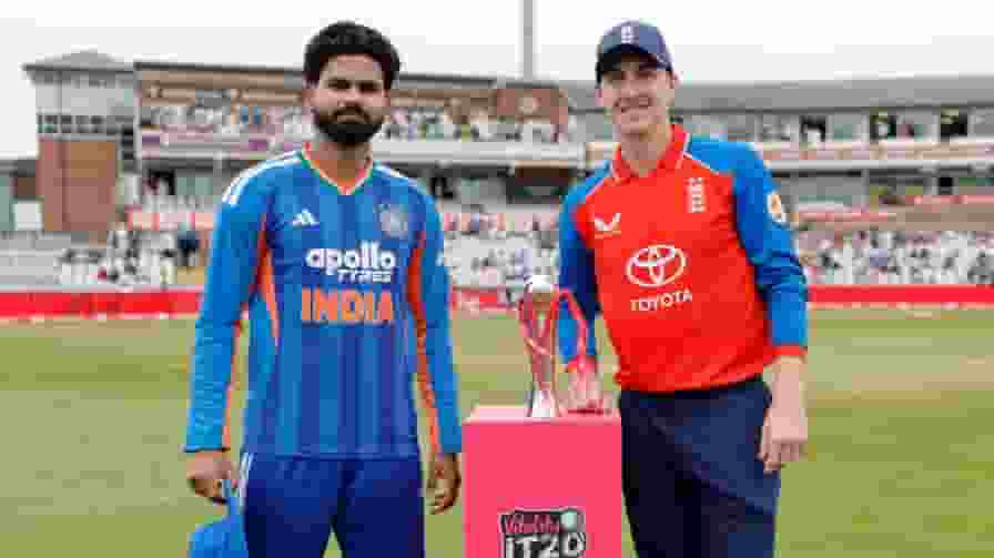 Shreyas Iyer Harry Brook IND vs ENG T20