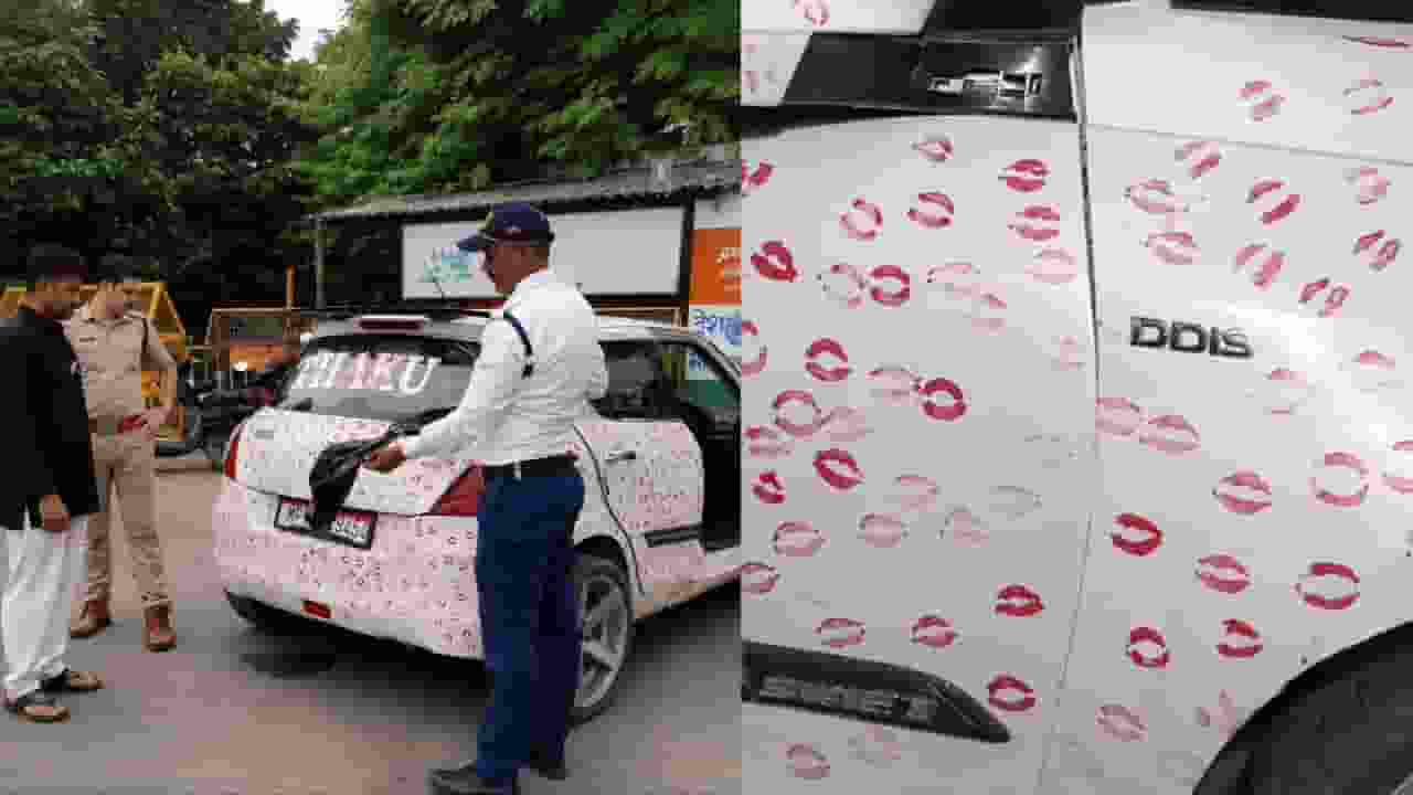 Gwalior viral car