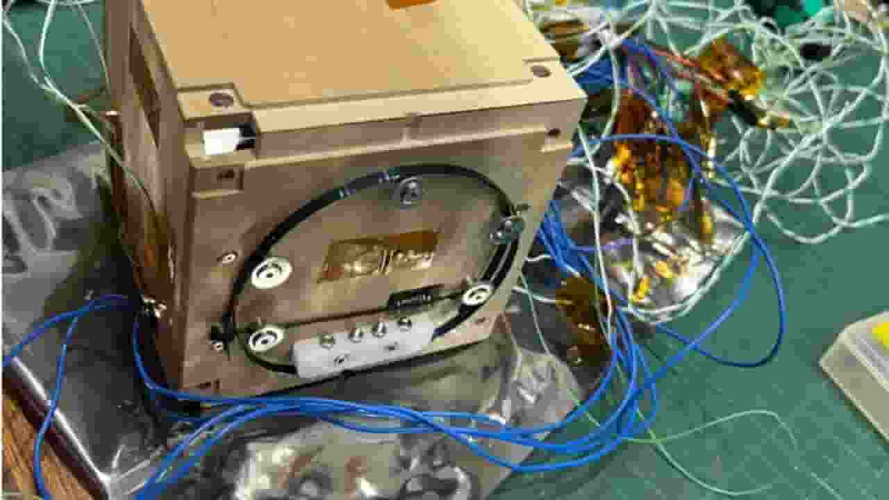 How the World's First Wooden Satellite look a like