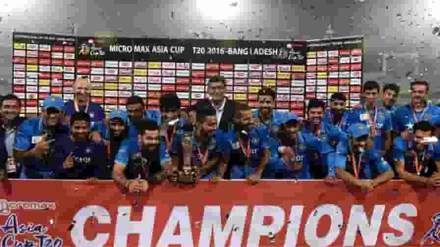 Team India Asia Cup 2016