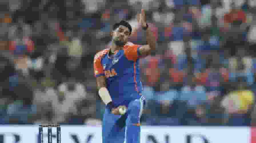 Harshit Rana Bowling
