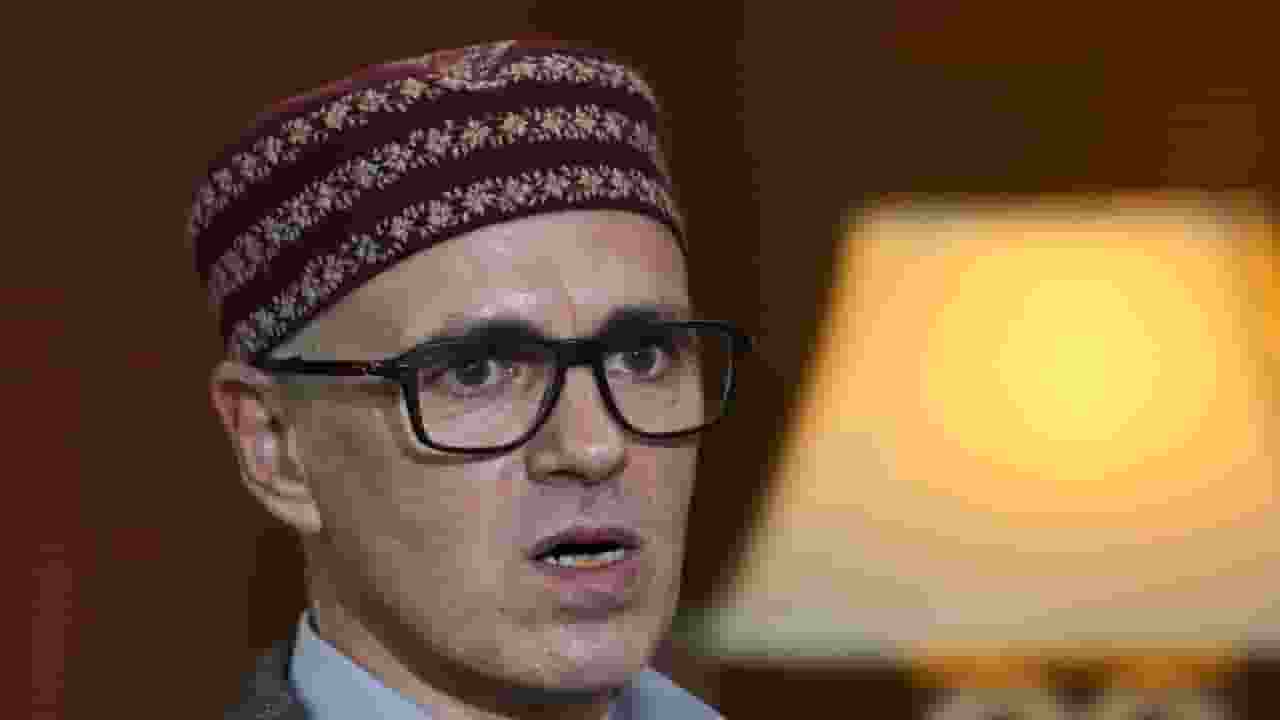Chief Minister Omar Abdullah.