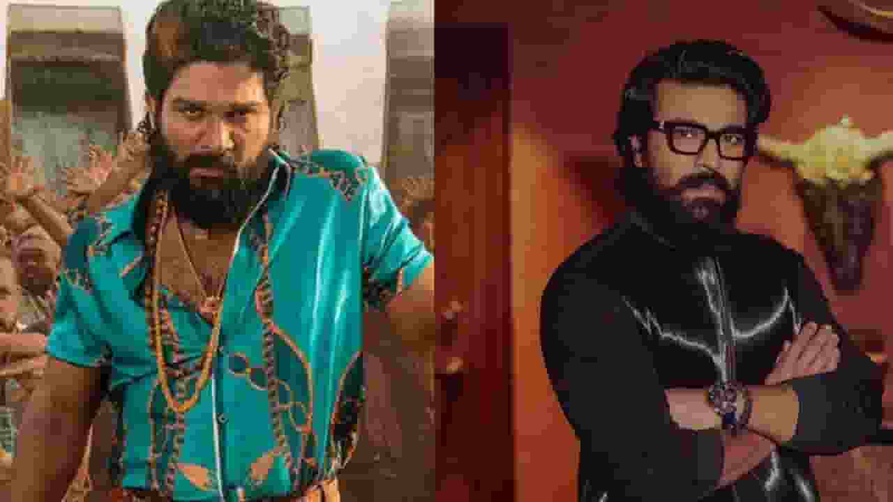 Allu Arjun and Ram Charan