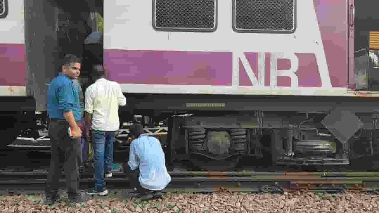 Train derailed