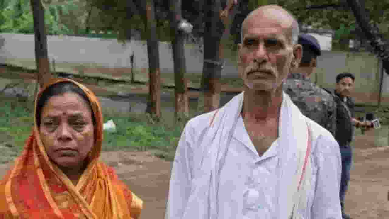 Kashinath Tiwari and Asha Devi