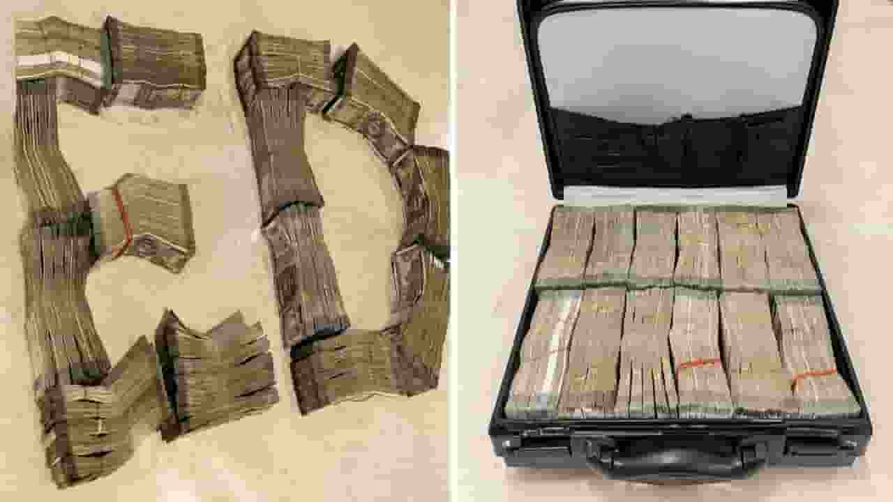 money recovered in ed raid
