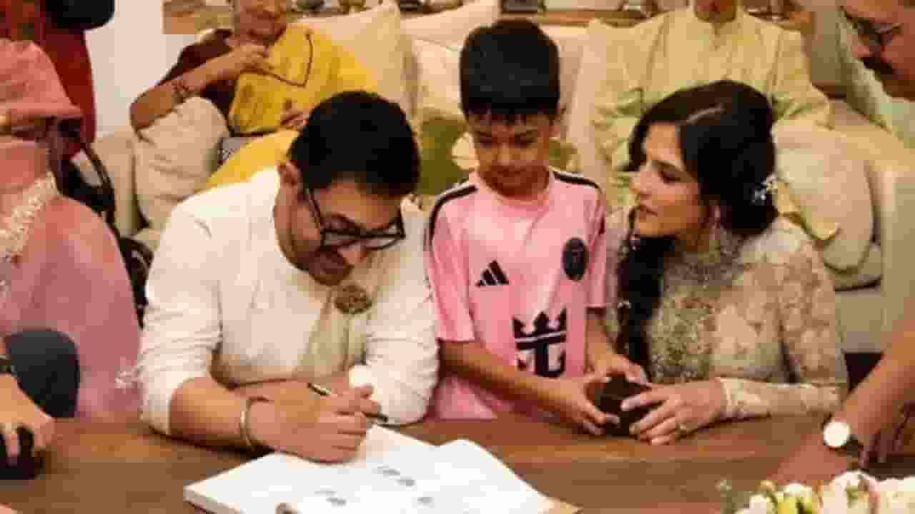 aamir khan and gauri spratt