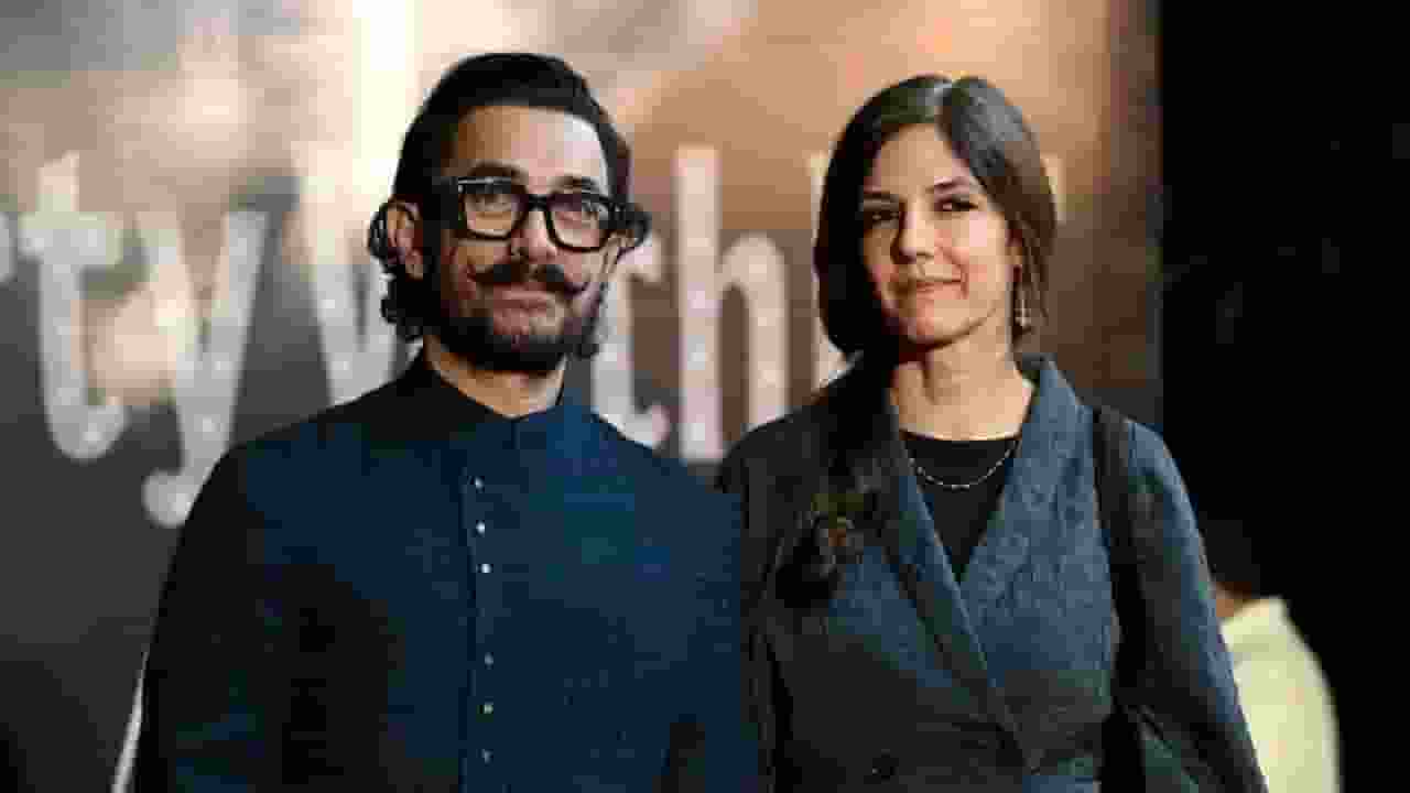 Aamir khan and Gauri Spratte