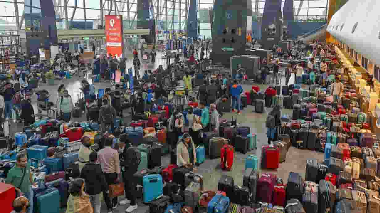 Indigo flight cancelled