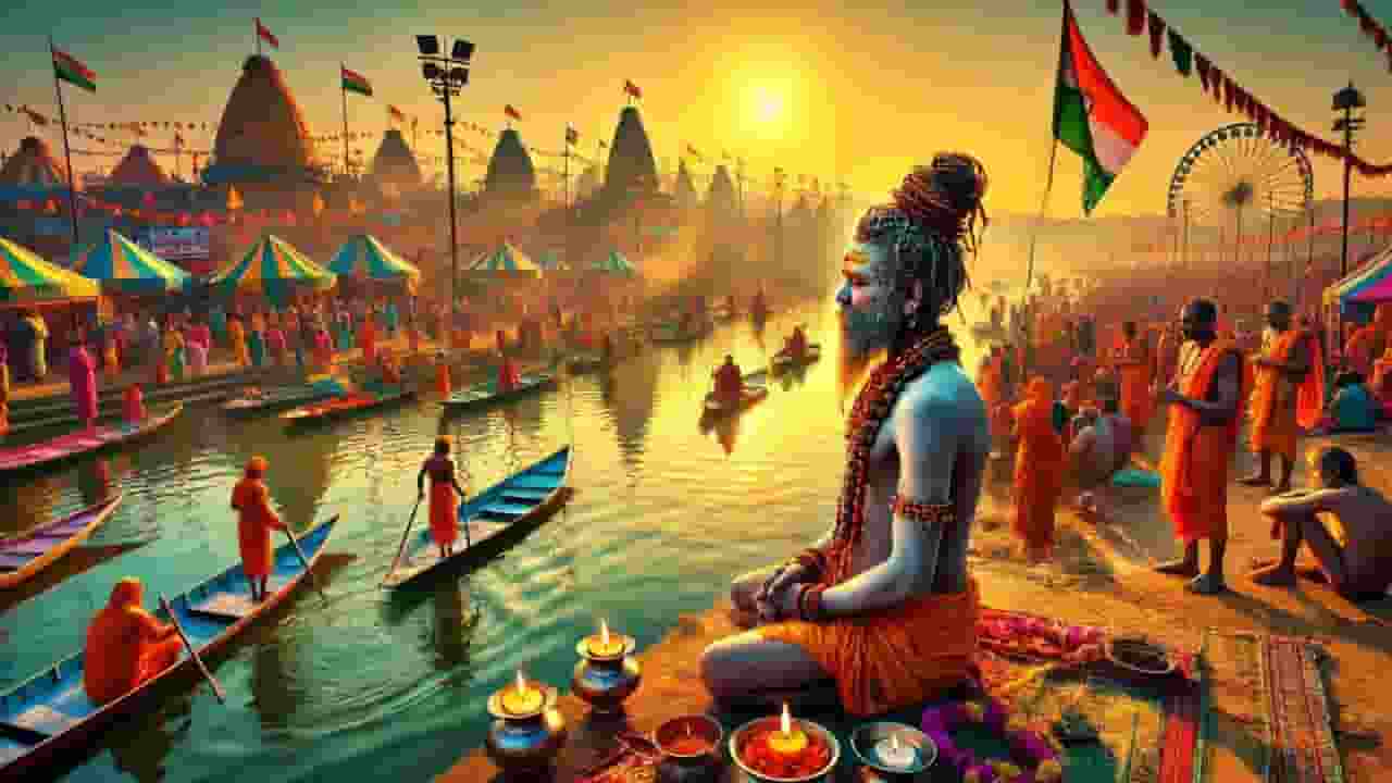 सिंहस्थ कुंभ: मुगलकालीन परंपरा को बदलकर अब किया जाएगा 'अमृत स्नान' Image of Kumbh Mela