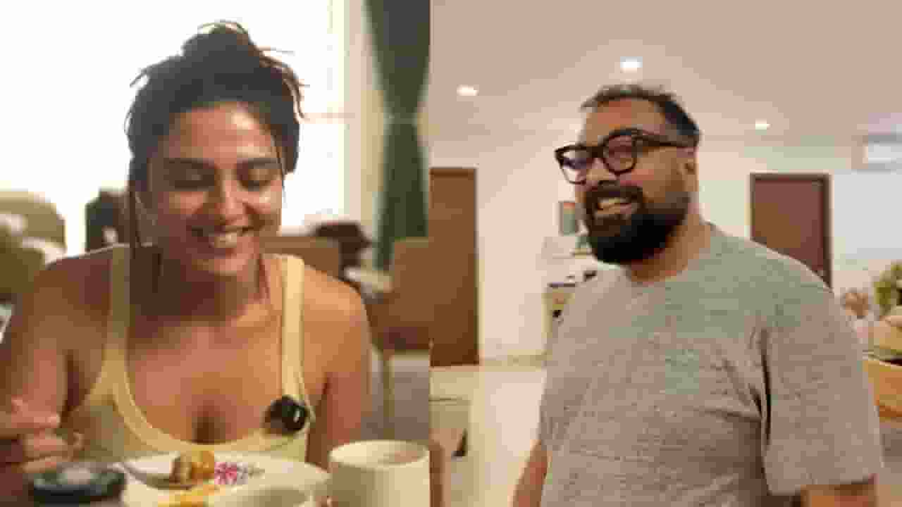 Shubhra Shetty and Anurag Kashyap