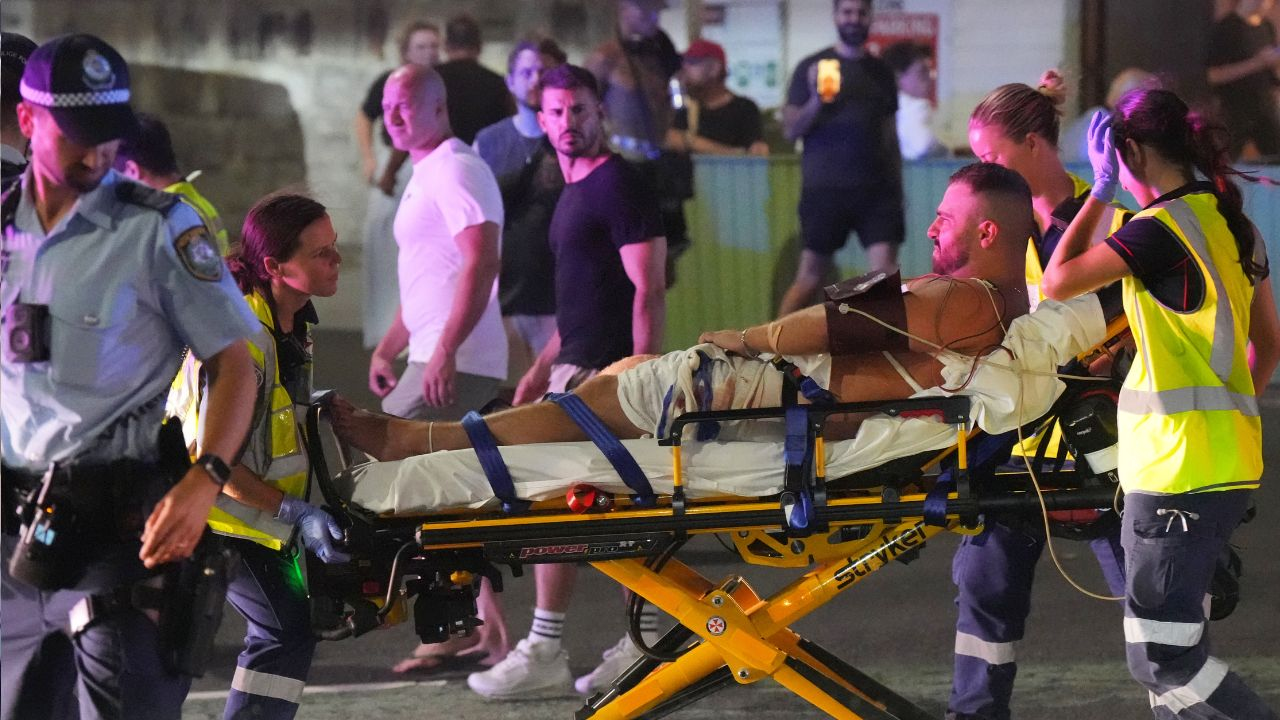 Sydney Bondi Beach firing