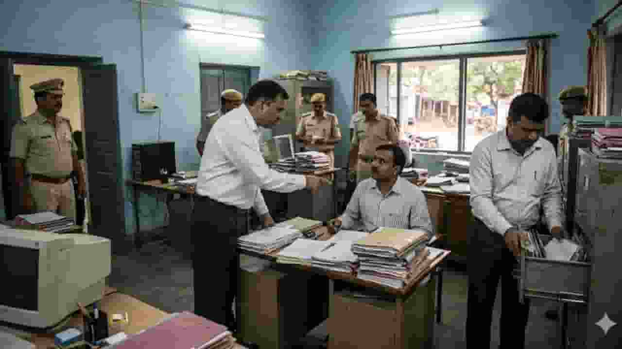 Begusarai DTO Office raid