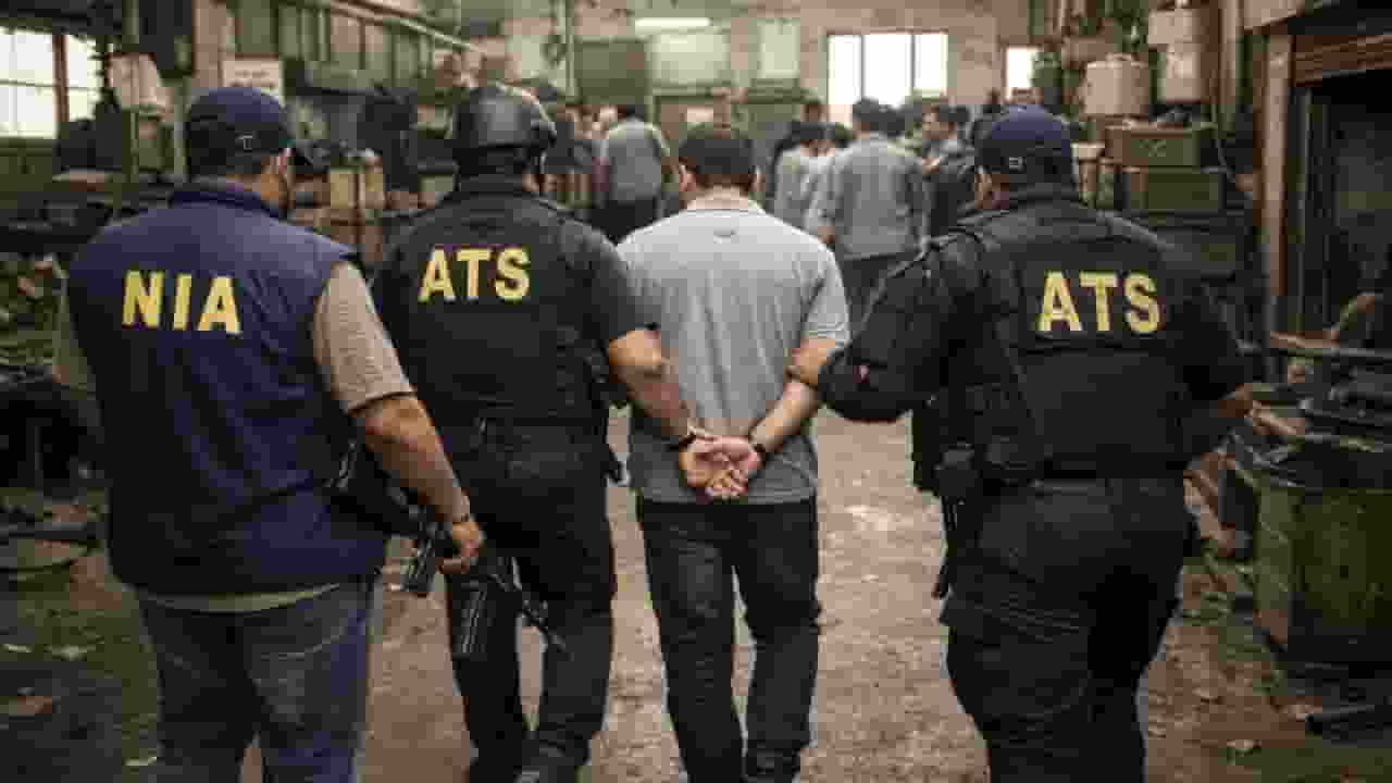 ai generated image of raid in bihar
