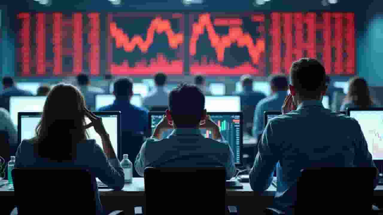 ट्रंप के टैरिफ से 'लाल' हुआ शेयर मार्केट, 3000 अंक टूटा सेंसेक्स bse market