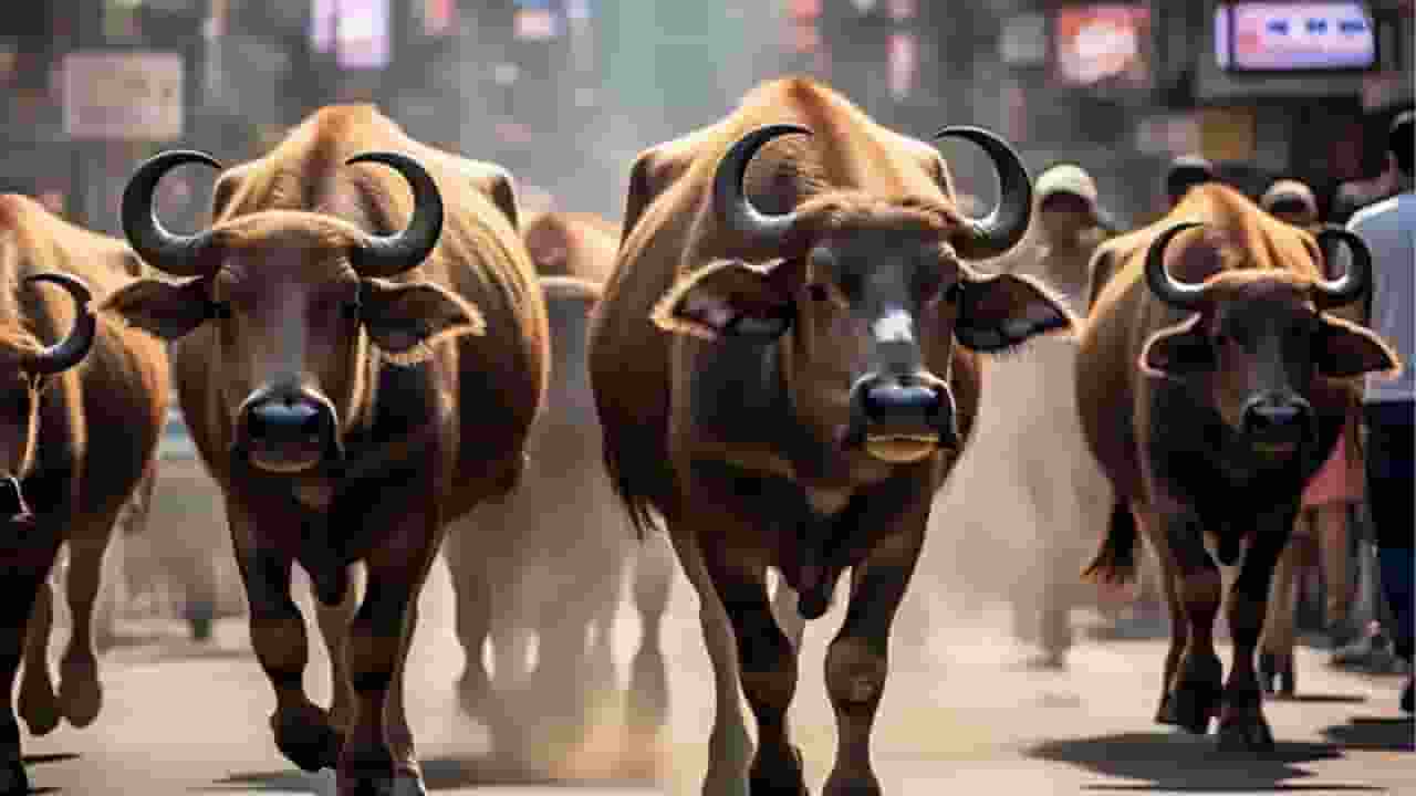 पीटना क्रूरता तो स्लॉटर हाउस में पशुओं को काटना क्रूरता क्यों नहीं? representational image । Photo Credit: AI Generated