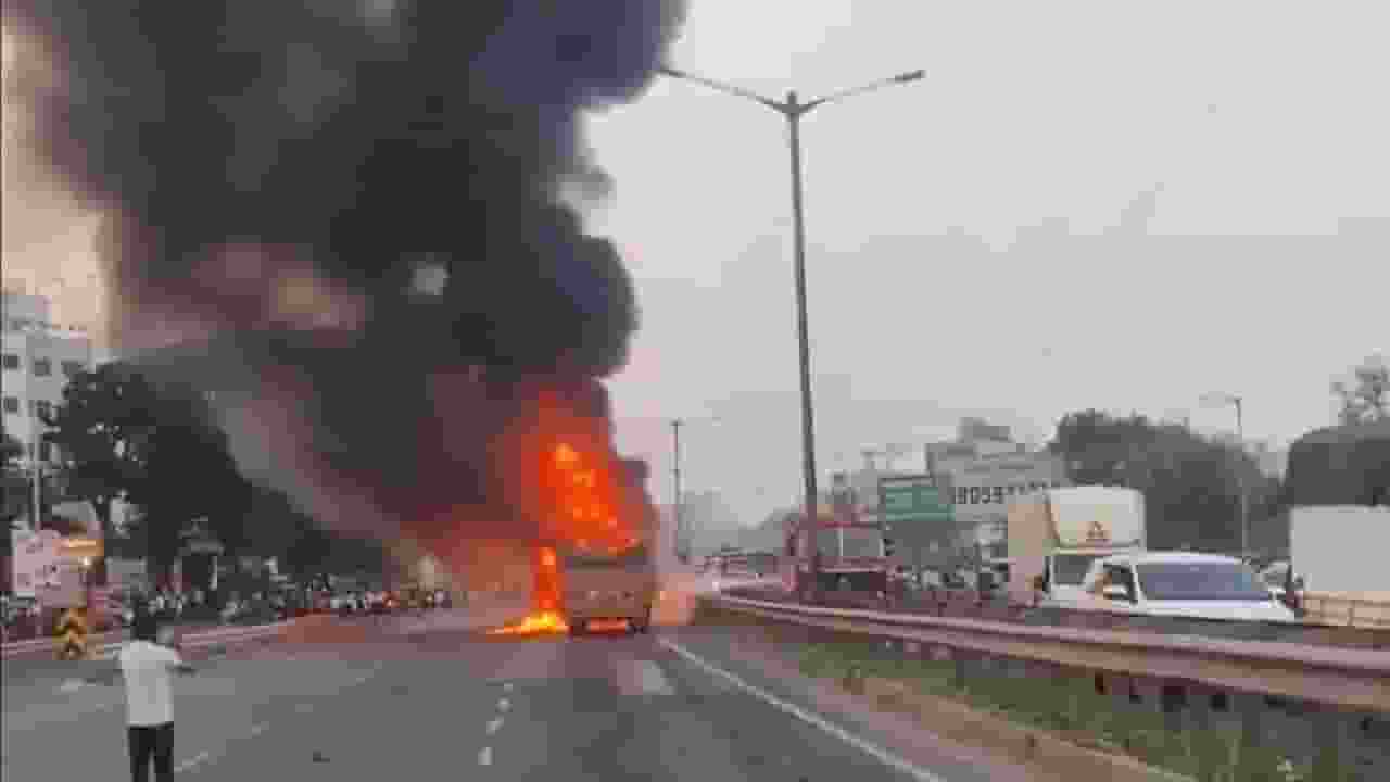 accident scene । Photo Credit: Video Screengrab