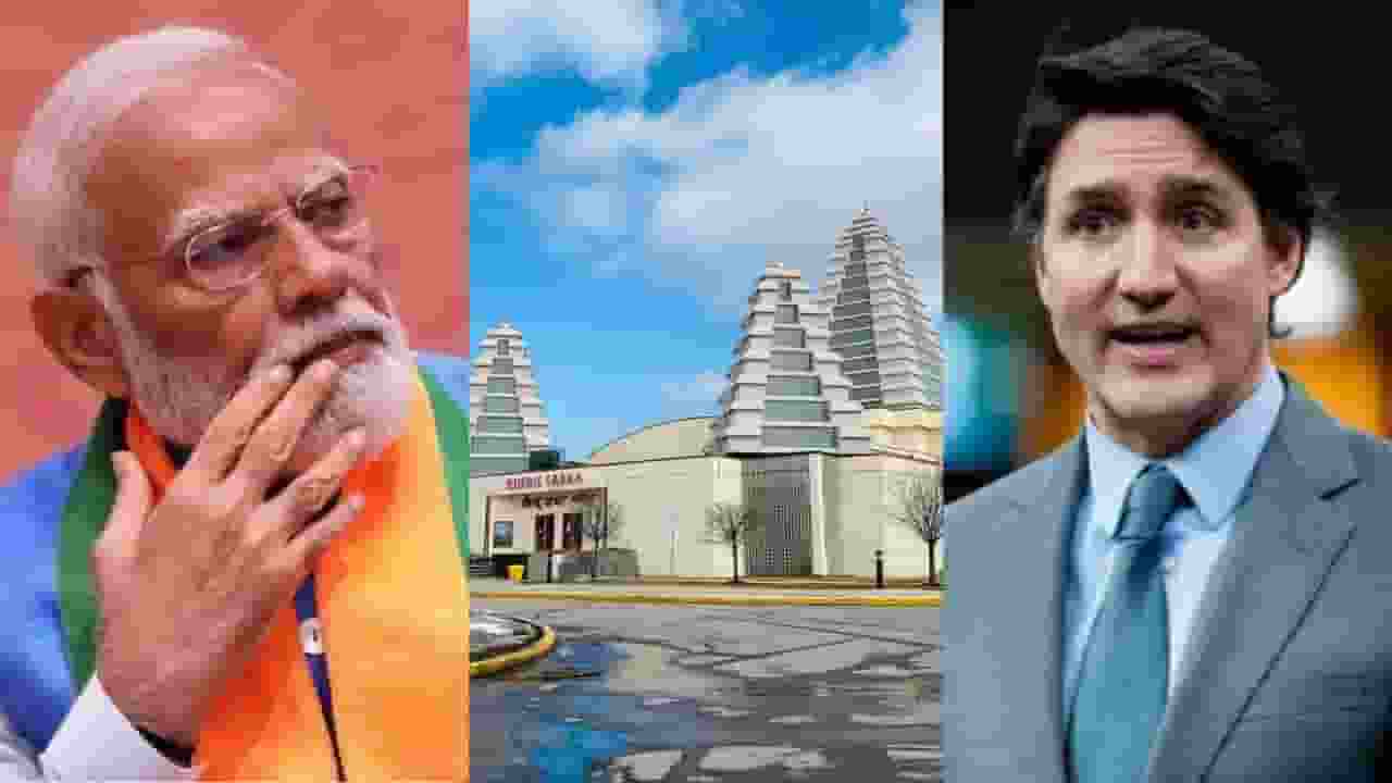 कनाडा मंदिर हमला: 3 गिरफ्तार, पुलिसकर्मी सस्पेंड, PM मोदी ने की निंदा canda temple attack controversy