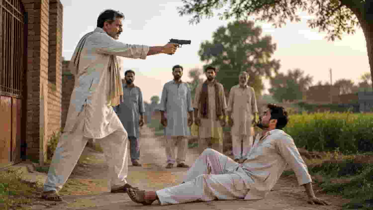 Elder Brother Kills Younger Brother