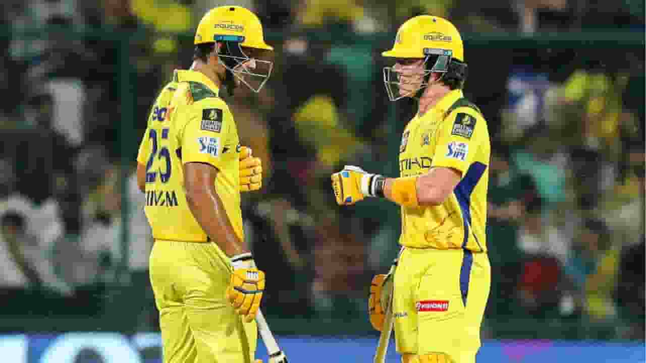 187 रन पर सिमटी CSK, नहीं चला धोनी का बल्ला! csk vs rr live