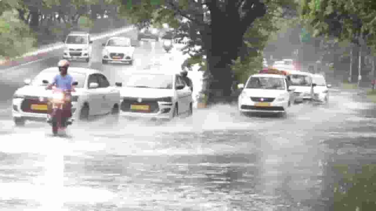 Delhi Rain, Heavy Rain In Delhi