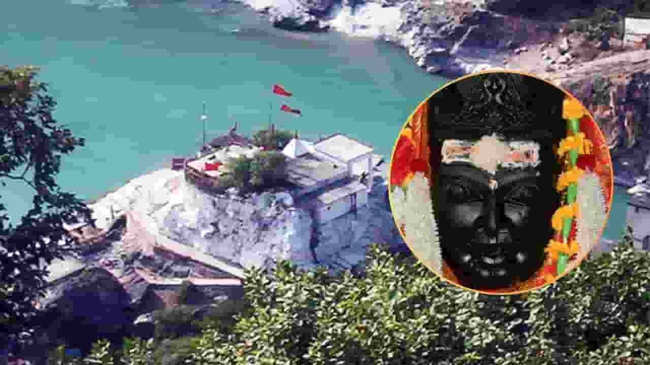 Dhari Devi Mandir History Pauranik Katha and Significance Puja Mahatva Image of Dhari Devi Mandir