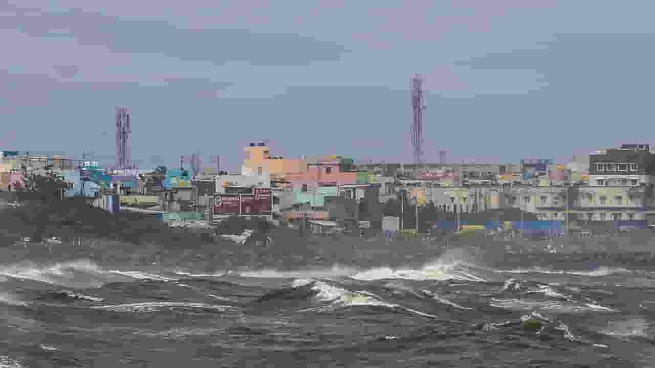 Ditwah cyclone । Photo Credit: PTI