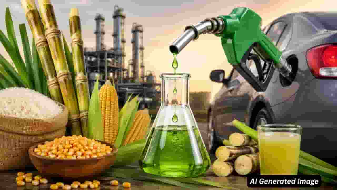 ai generated image of ethanol blending