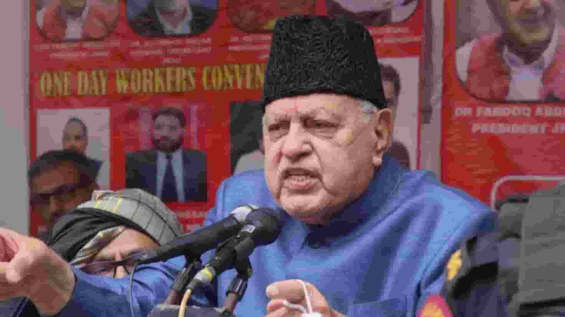 'रातों रात नहीं होता बदलाव', कश्मीर की जनता से बोले फारूक अब्दुल्ला Farooq Abdallah