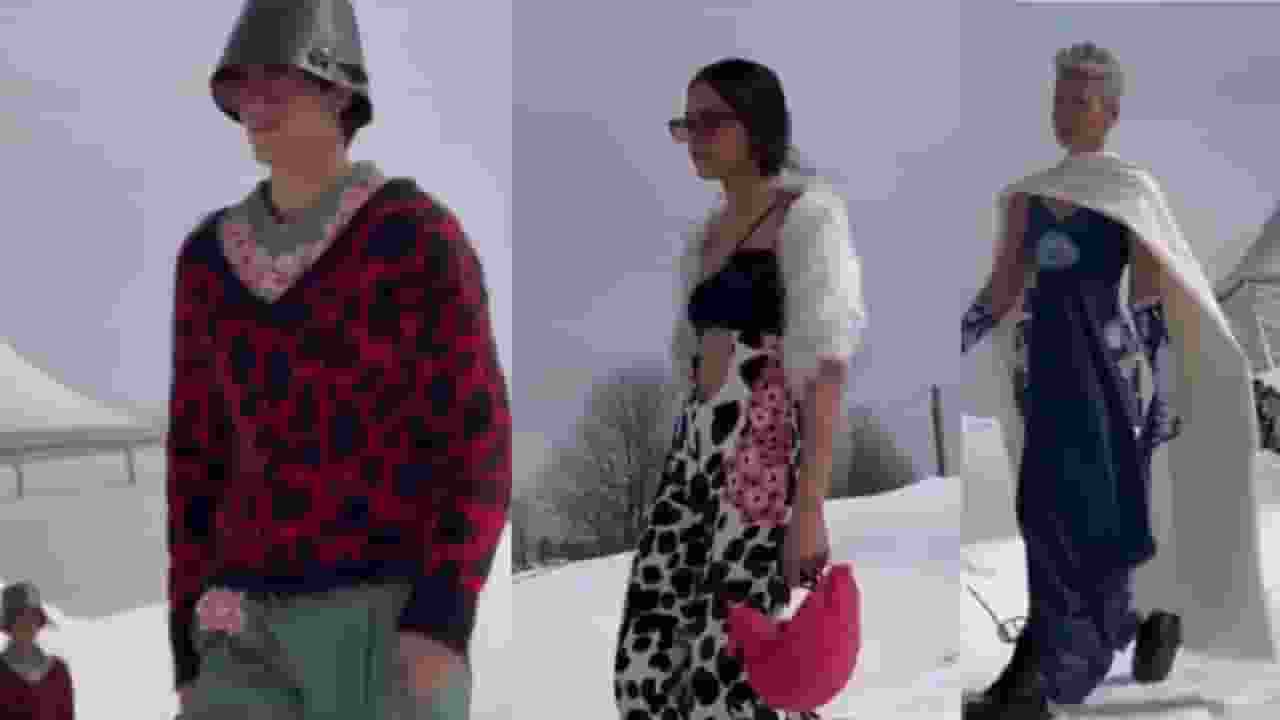 हिंदू देवी- देवताओं से न्यूड फोटोशूट तक, विवादों में रहे ये फैशन शोज gulmarg fashion show