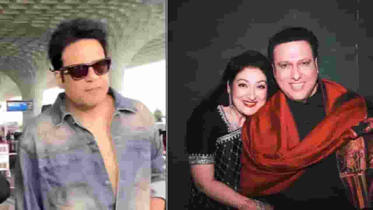 krushna abhishek, Govinda and Sunita AHhuja