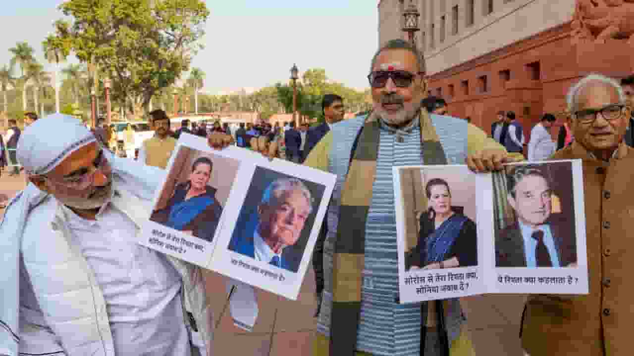 'सोरोस से रिश्ता क्या?', सोनिया से गिरिराज सिंह ने पूछा सवाल Sonia Gandhi