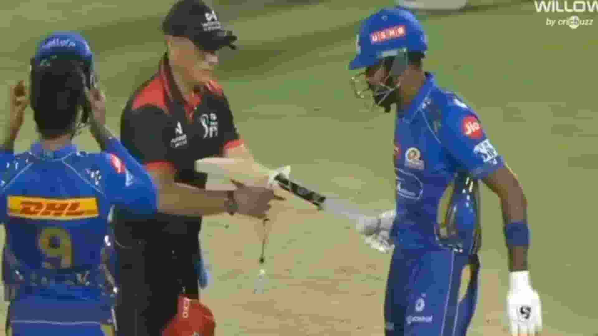 MI vs DC: बीच मैच में अंपायर ने हार्दिक पांड्या का बैट क्यों चिक किया? Hardik Pandya