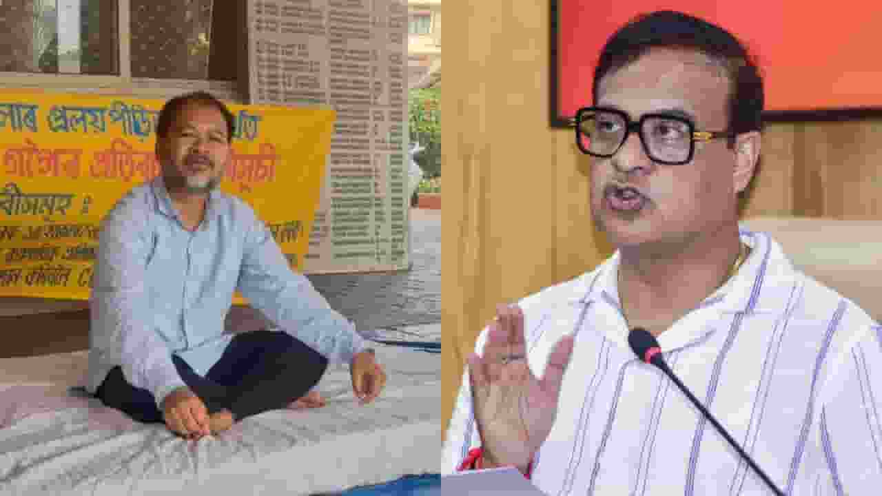 अखिल गोगोई और हिमंत बिस्व सरमा