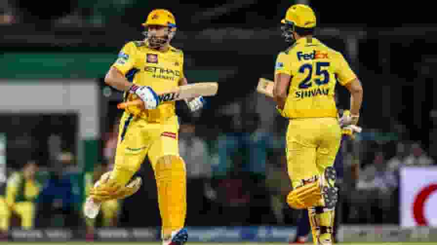 CSK ने रचा इतिहास, ईडन गार्डंस में बांधा KKR का बोरिया-बिस्तर! MS Dhoni Shivam Dube