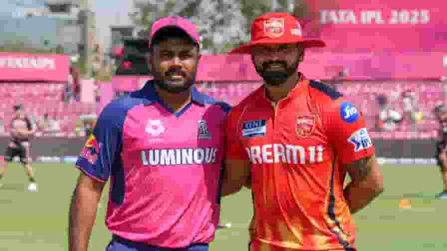 जयपुर की कड़ी धूप में RR की पहले बॉलिंग, ओवन को मिला डेब्यू का मौका Prabhsimran Singh IPL 2025