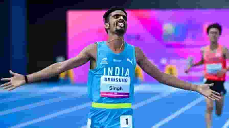 एशियन एथलेटिक्स चैंपियनशिप में भारत की धूम, लगाई गोल्डन हैट्रिक Gulveer Singh