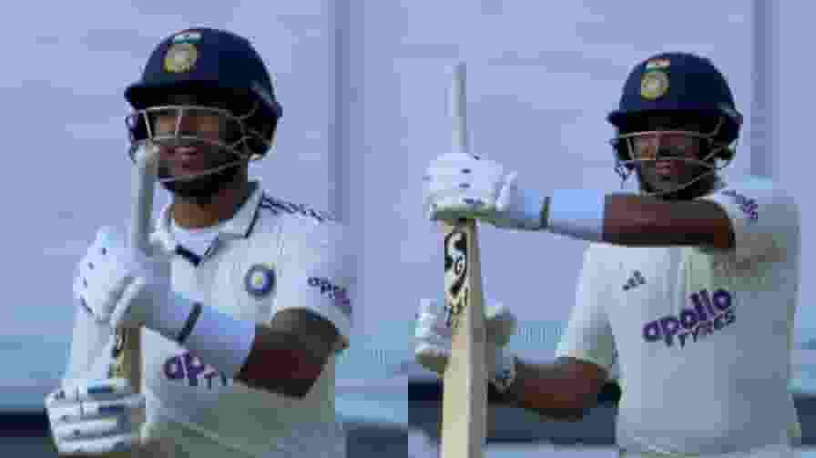 ध्रुव जुरेल ने ठोका अपना पहला टेस्ट शतक, सेलिब्रेशन का VIDEO वायरल Dhruv Jurel Celebration