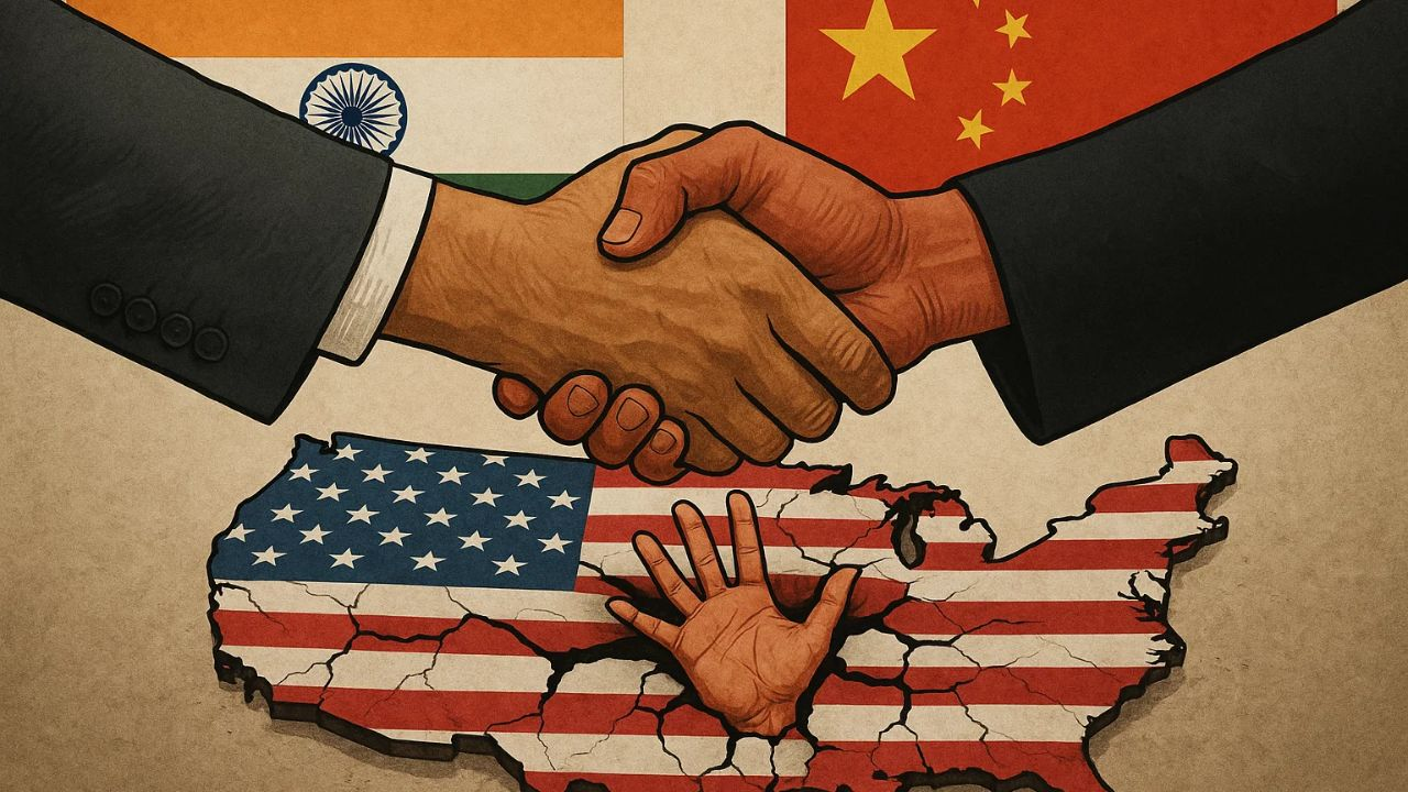 भारत-चीन ने मिलाया हाथ तो अमेरिका को कितना लगेगा झटका? India China trade