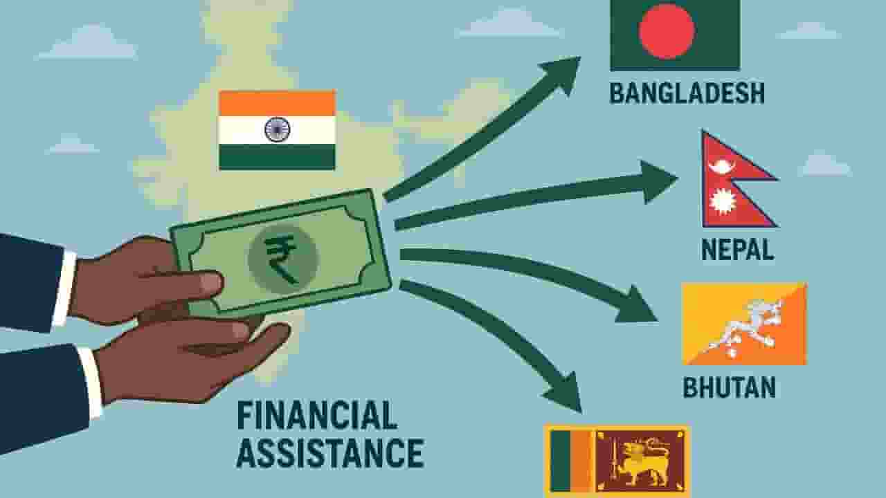 हर साल अपने पड़ोसियों को अरबों रुपये क्यों देता है भारत? राज़ क्या है indian government financial assistance to neighboring countries