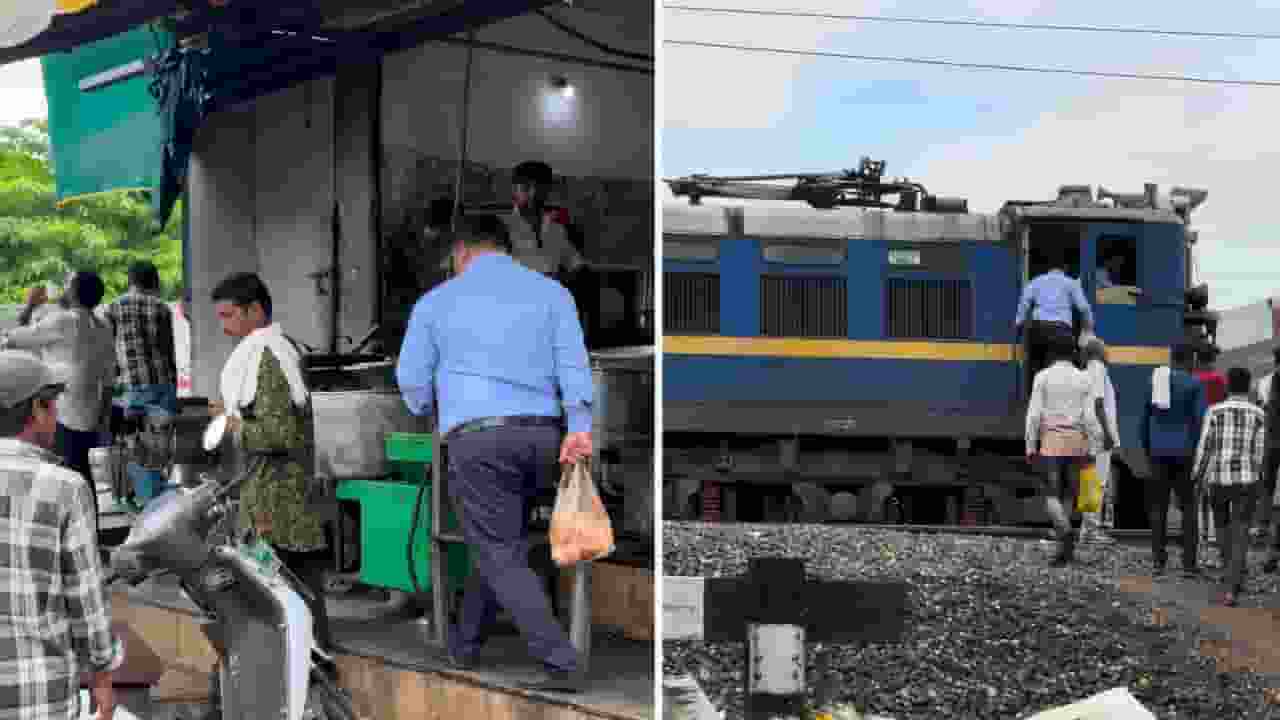 Indore Train viral video AI Enhancer Photo ChatGPT