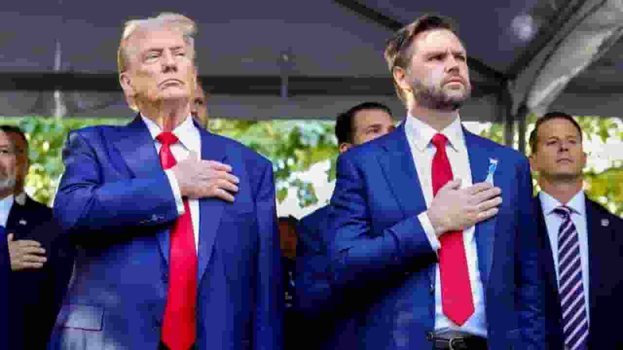 कुछ होता है तो मैं राष्ट्रपति का पद संभालने को तैयार हूं: जेडी वैंस Donald Trump and JD Vance.