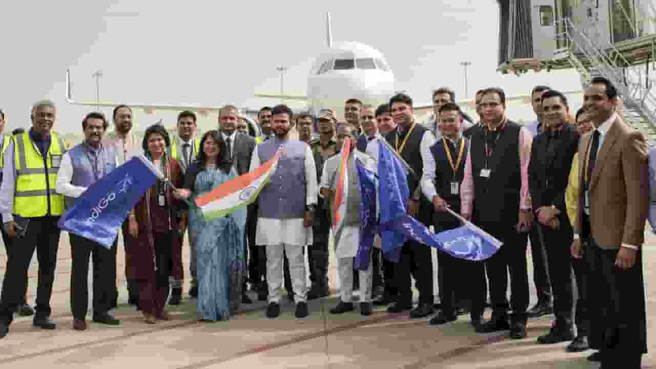 ram mohan naidu at jewar airport