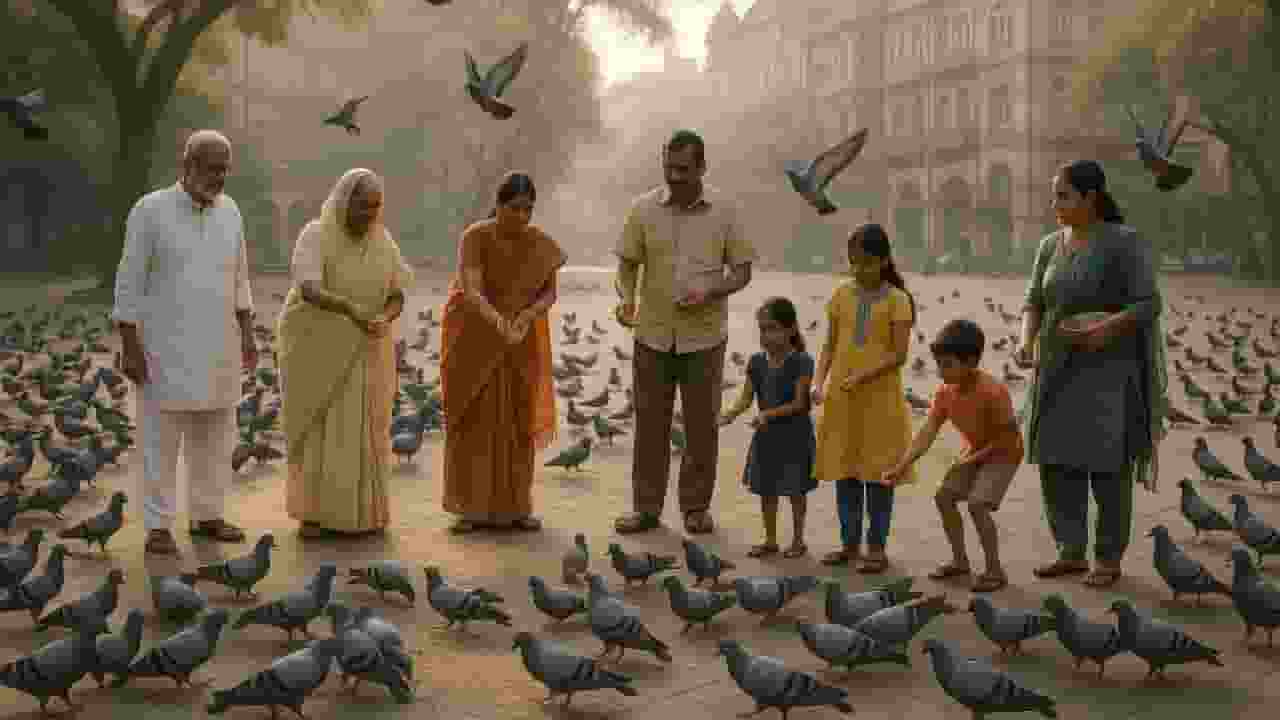 देश में पहली बार, कबूतरों को दाना डालने पर FIR; ऐसा क्यों? समझिए pigeon feeding