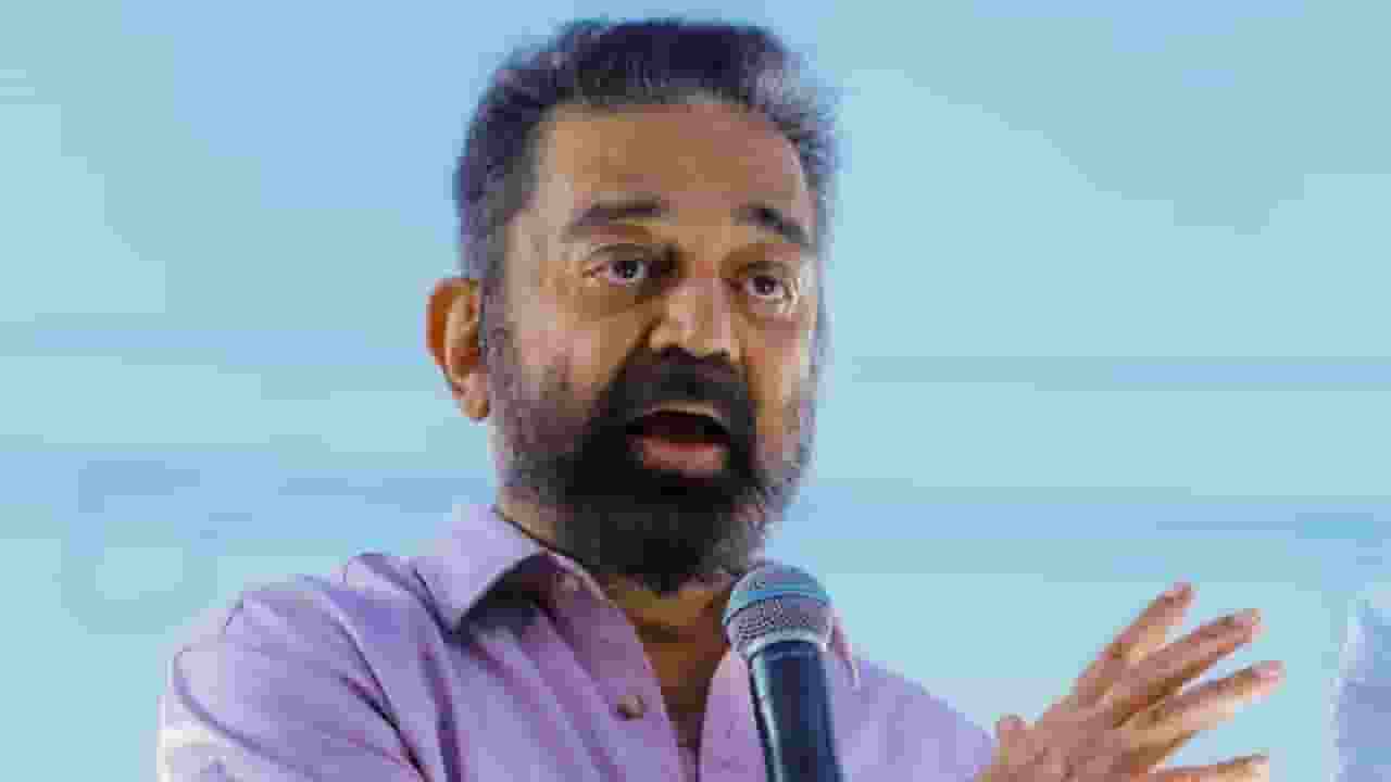 राजगोपालाचारी माफी मांग सकते हैं आप क्यों नहीं? HC का कमल हासन से सवाल कमल हासन। Photo Credit: PTI