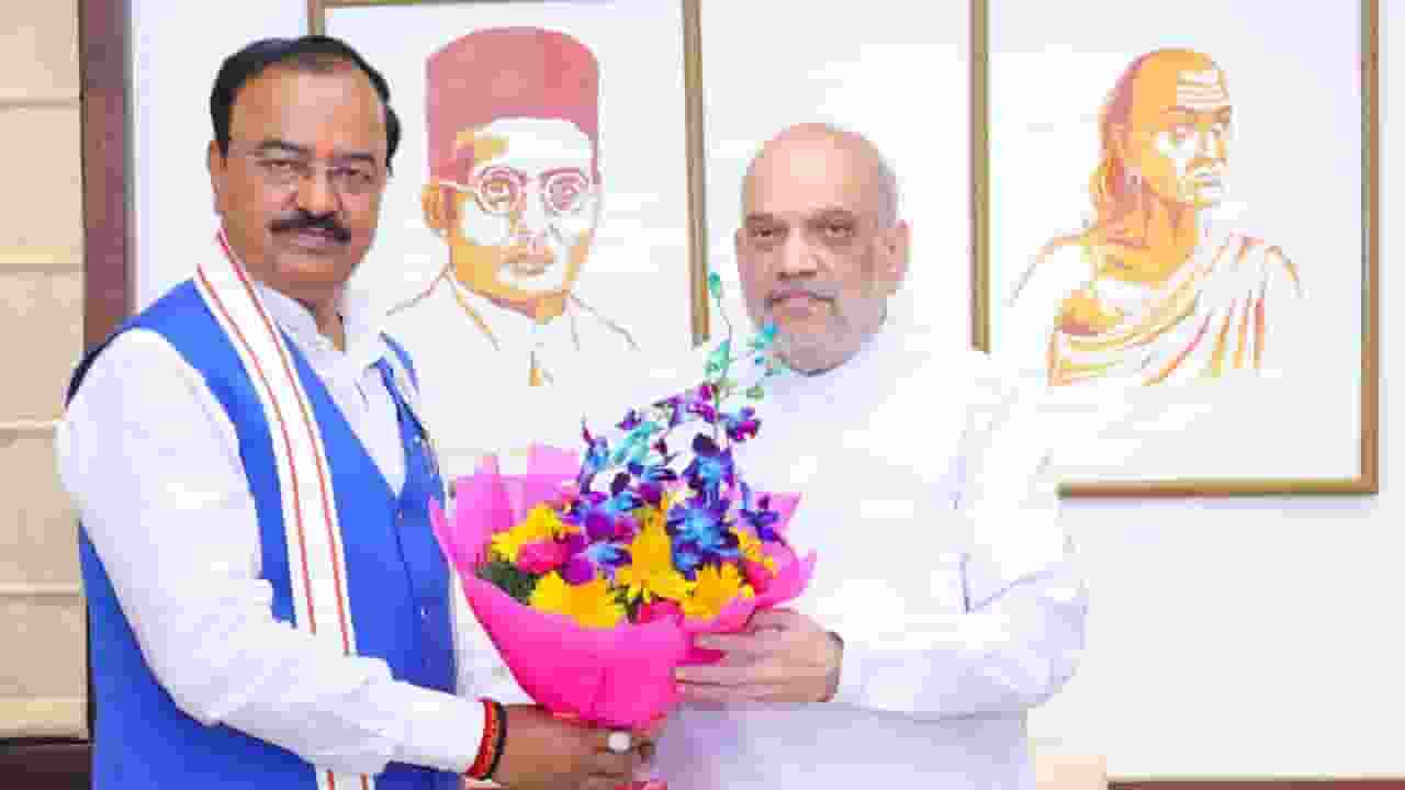 keshav maurya amit shah