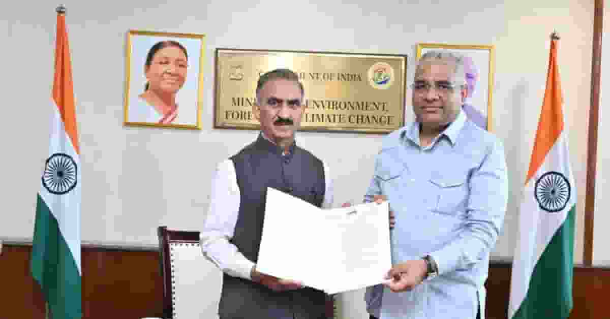 Sukhvinder Singh Sukhu met Bhupender Yadav