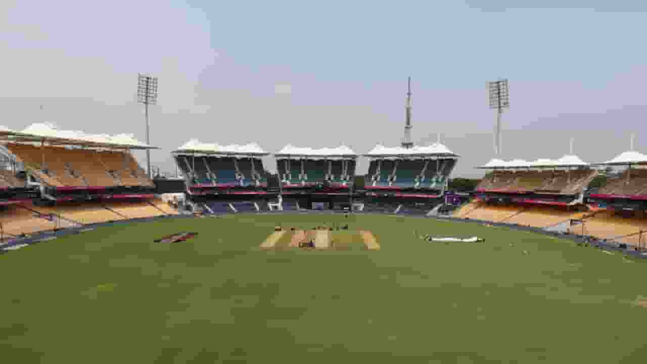 IND vs ZIM Chennai pitch report