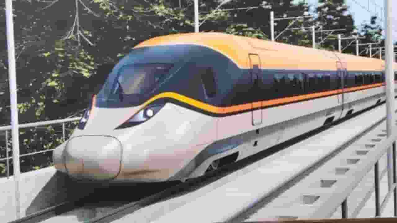 first bullet train picture