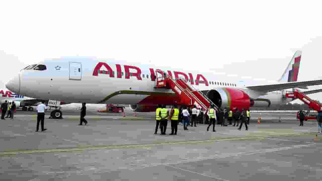 Emergency alert in Air India before landing at Delhi Airport